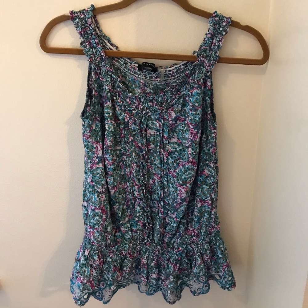 Floral-patterned Tank
